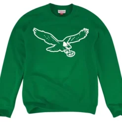 Mitchell & Ness Hoodies & Sweatshirts-1948-1969 Bird Crew Philadelphia Eagles