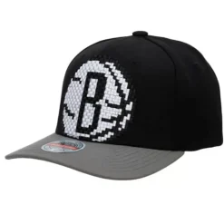 Mitchell & Ness Snapback-8 Bit Xl Classic Red Brooklyn Nets