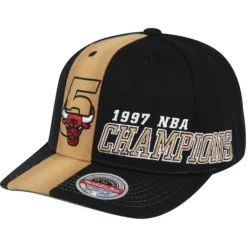 Mitchell & Ness Snapback-97 Champs Stretch Snapback Hwc Chicago Bulls