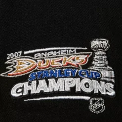 Mitchell & Ness Snapback-2 Tone Side Patch Snapback Anaheim Ducks
