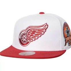 Mitchell & Ness Snapback-2 Tone Side Patch Snapback Detroit Red Wings