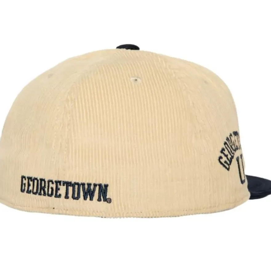 Mitchell & Ness Fitted-2 Tone Team Cord Fitted Georgetown University