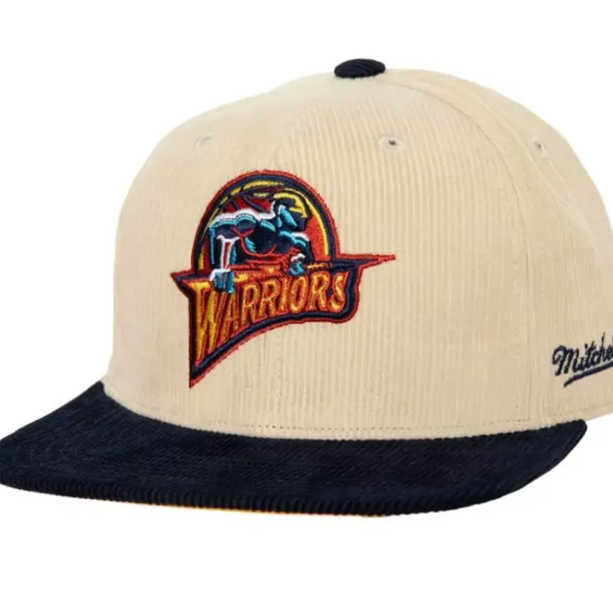 Mitchell & Ness Fitted-2 Tone Team Cord Fitted Hwc Golden State Warriors
