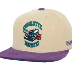 Mitchell & Ness Fitted-2 Tone Team Cord Fitted Hwc Charlotte Hornets