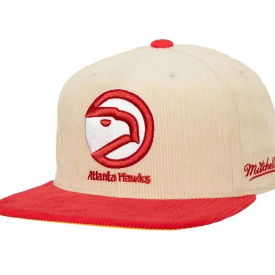 Mitchell & Ness Fitted-2 Tone Team Cord Fitted Hwc Atlanta Hawks