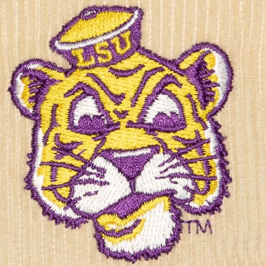 Mitchell & Ness Fitted-2 Tone Team Cord Fitted Louisiana State University