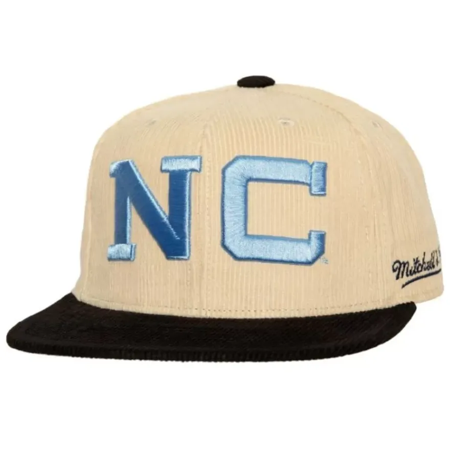 Mitchell & Ness Fitted-2 Tone Team Cord Fitted University Of North Carolina