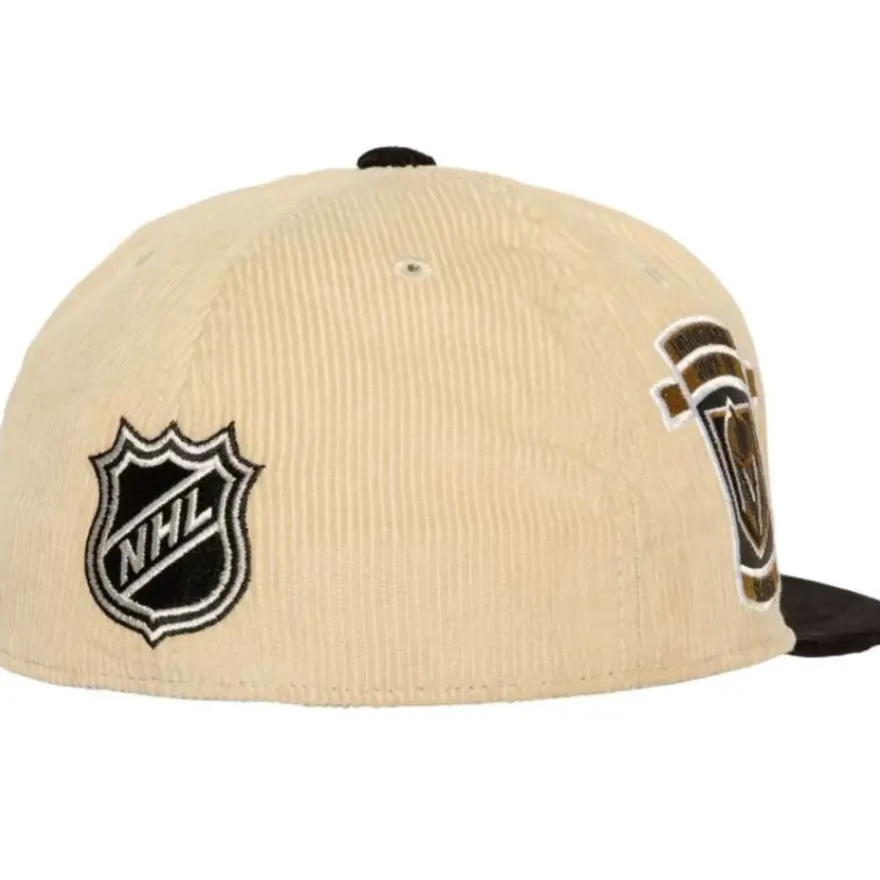 Mitchell & Ness Fitted-2 Tone Team Cord Fitted Vegas Golden Knights