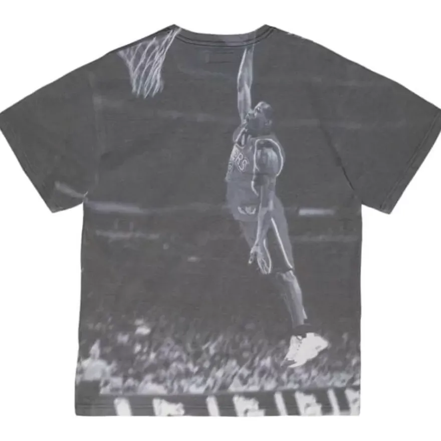 Mitchell & Ness T-Shirts & Tops-Above The Rim Sublimated Ss Tee Philadelphia 76Ers Allen Iverson