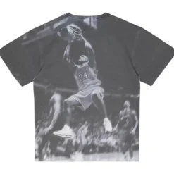 Mitchell & Ness T-Shirts & Tops-Above The Rim Sublimated Ss Tee Los Angeles Lakers Shaquille O'Neal
