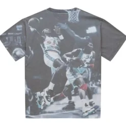 Mitchell & Ness T-Shirts & Tops-Above The Rim Sublimated S/S Tee Houston Rockets