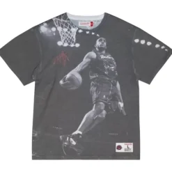Mitchell & Ness T-Shirts & Tops-Above The Rim Sublimated Ss Tee Toronto Raptors Vince Carter