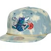 Mitchell & Ness Snapback-Acid Wash Snapback Hwc Charlotte Hornets
