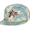 Mitchell & Ness Snapback-Acid Wash Snapback Hwc Philadelphia 76Ers