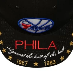 Mitchell & Ness Snapback-Against The Best Pro Snapback Hwc Philadelphia 76Ers