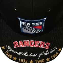 Mitchell & Ness Snapback-Against The Best Pro Snapback Vntg New York Rangers