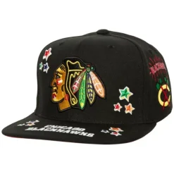 Mitchell & Ness Snapback-All Out Snapback Chicago Blackhawks