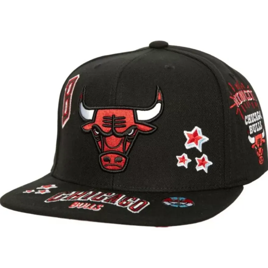 Mitchell & Ness Snapback-All Out Snapback Chicago Bulls
