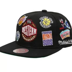 Mitchell & Ness Snapback-All Over Conference Deadstock Snapback Hwc West
