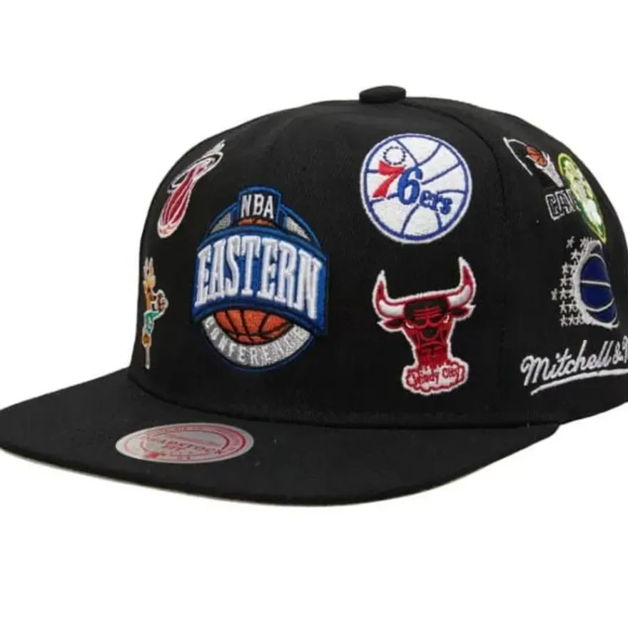 Mitchell & Ness Snapback-All Over Conference Deadstock Snapback Hwc East