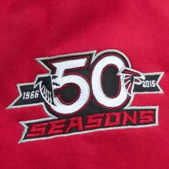 Mitchell & Ness Hoodies & Sweatshirts-All Over Crew 3.0 Atlanta Falcons