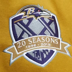 Mitchell & Ness Hoodies & Sweatshirts-All Over Crew 3.0 Baltimore Ravens
