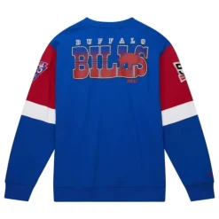 Mitchell & Ness Hoodies & Sweatshirts-All Over Crew 3.0 Buffalo Bills