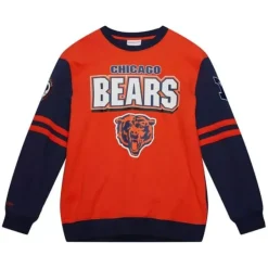Mitchell & Ness T-Shirts & Tops-All Over Crew 2.0 Chicago Bears