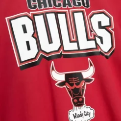 Mitchell & Ness T-Shirts & Tops-All Over Crew 2.0 Chicago Bulls