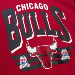 Mitchell & Ness Hoodies & Sweatshirts-All Over Crew 3.0 Chicago Bulls