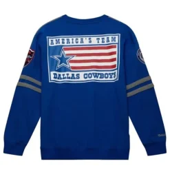 Mitchell & Ness T-Shirts & Tops-All Over Crew 2.0 Dallas Cowboys