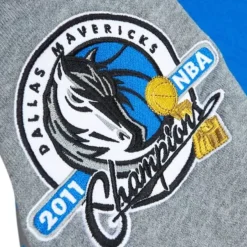 Mitchell & Ness Hoodies & Sweatshirts-All Over Crew 2.0 Dallas Mavericks