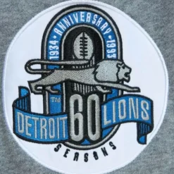 Mitchell & Ness T-Shirts & Tops-All Over Crew 2.0 Detroit Lions