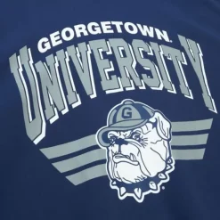 Mitchell & Ness Hoodies & Sweatshirts-All Over Crew 3.0 Georgetown University