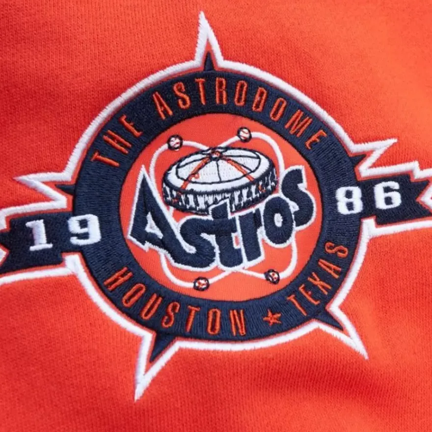 Mitchell & Ness Hoodies & Sweatshirts-All Over Crew 3.0 Houston Astros