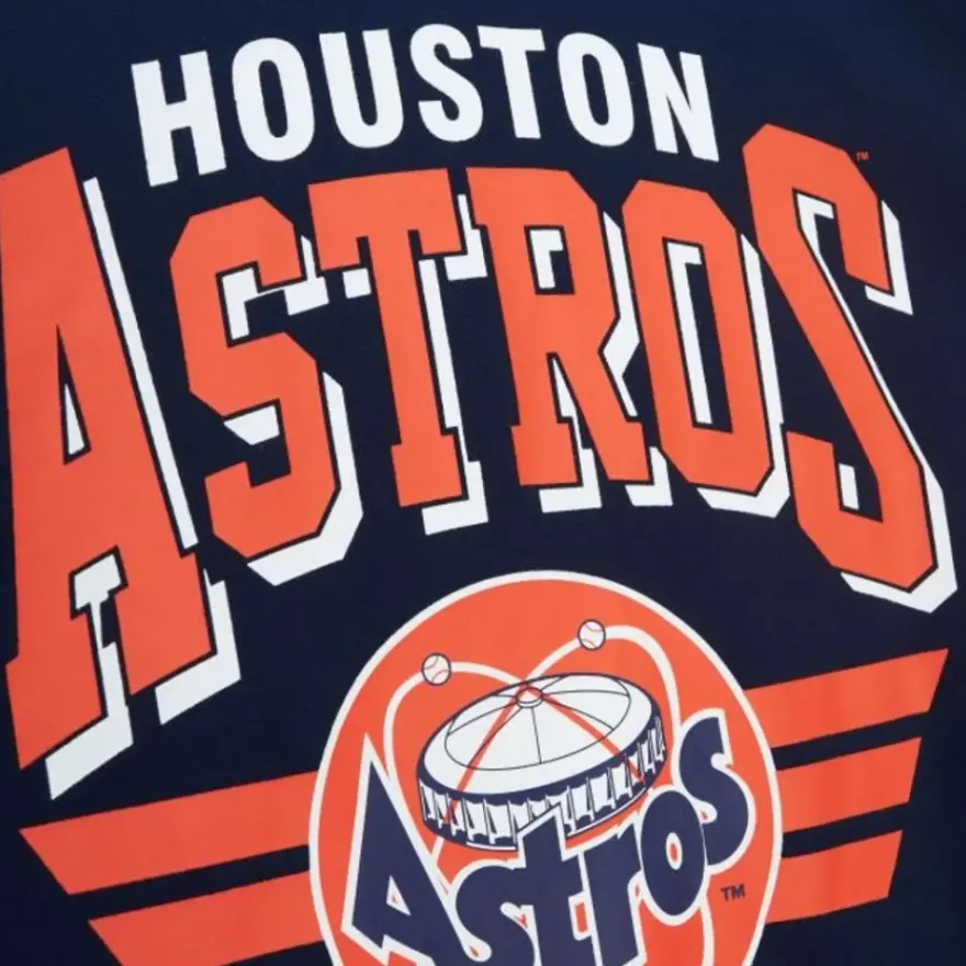 Mitchell & Ness Hoodies & Sweatshirts-All Over Crew 3.0 Houston Astros