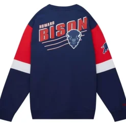 Mitchell & Ness Hoodies & Sweatshirts-All Over Crew 3.0 Howard University
