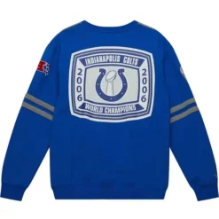 Mitchell & Ness T-Shirts & Tops-All Over Crew 2.0 Indianapolis Colts