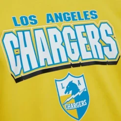 Mitchell & Ness T-Shirts & Tops-All Over Crew 2.0 Los Angeles Chargers