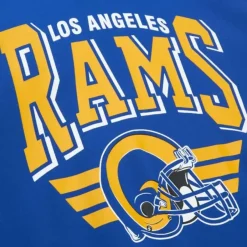 Mitchell & Ness Hoodies & Sweatshirts-All Over Crew 3.0 Los Angeles Rams