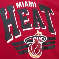 Mitchell & Ness Hoodies & Sweatshirts-All Over Crew 3.0 Miami Heat