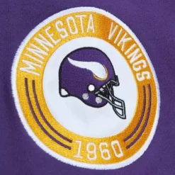 Mitchell & Ness T-Shirts & Tops-All Over Crew 2.0 Minnesota Vikings