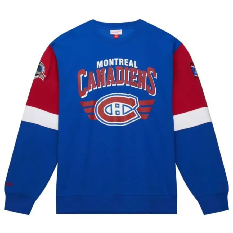 Mitchell & Ness Hoodies & Sweatshirts-All Over Crew 3.0 Montreal Canadiens