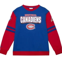 Mitchell & Ness Hoodies & Sweatshirts-All Over Crew 2.0 Montreal Canadiens