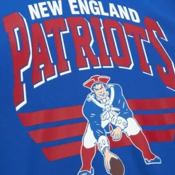 Mitchell & Ness Hoodies & Sweatshirts-All Over Crew 3.0 New England Patriots