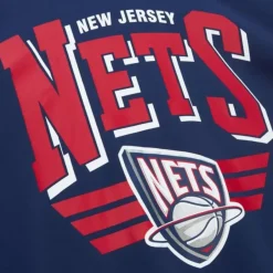 Mitchell & Ness Hoodies & Sweatshirts-All Over Crew 3.0 New Jersey Nets