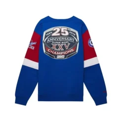 Mitchell & Ness Hoodies & Sweatshirts-All Over Crew 3.0 New York Giants