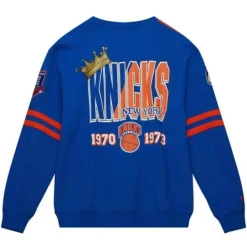 Mitchell & Ness T-Shirts & Tops-All Over Crew 2.0 New York Knicks