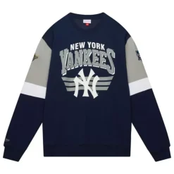 Mitchell & Ness Hoodies & Sweatshirts-All Over Crew 3.0 New York Yankees