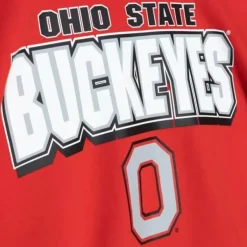 Mitchell & Ness Hoodies & Sweatshirts-All Over Crew 2.0 Ohio State